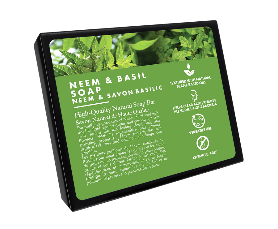 All Natural Soap Neem & Basil 120g