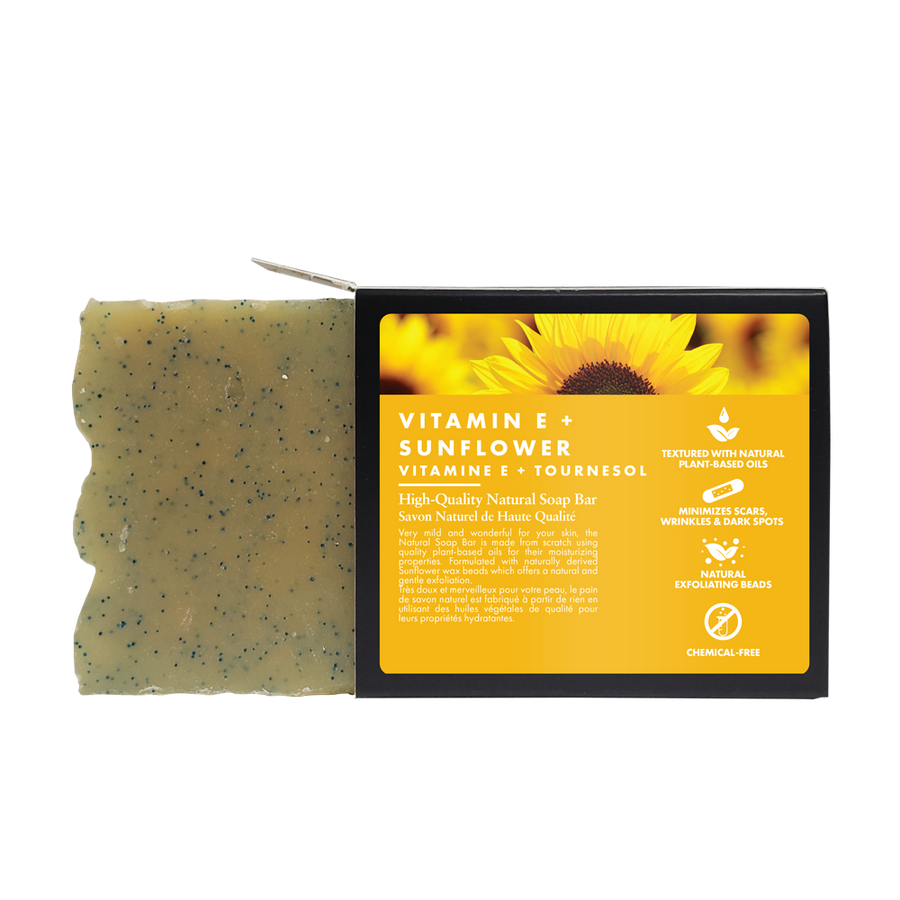 Natural Soap Sunflower/Vitamin E All Bar - 120g