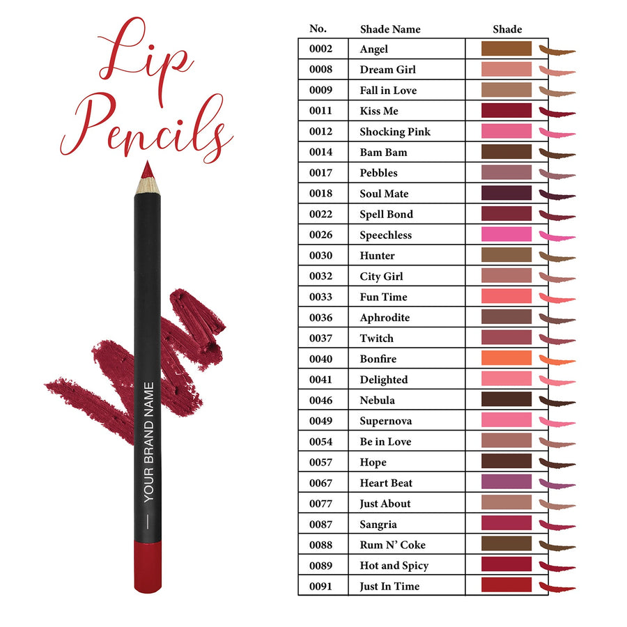 Lip Pencil All Colors