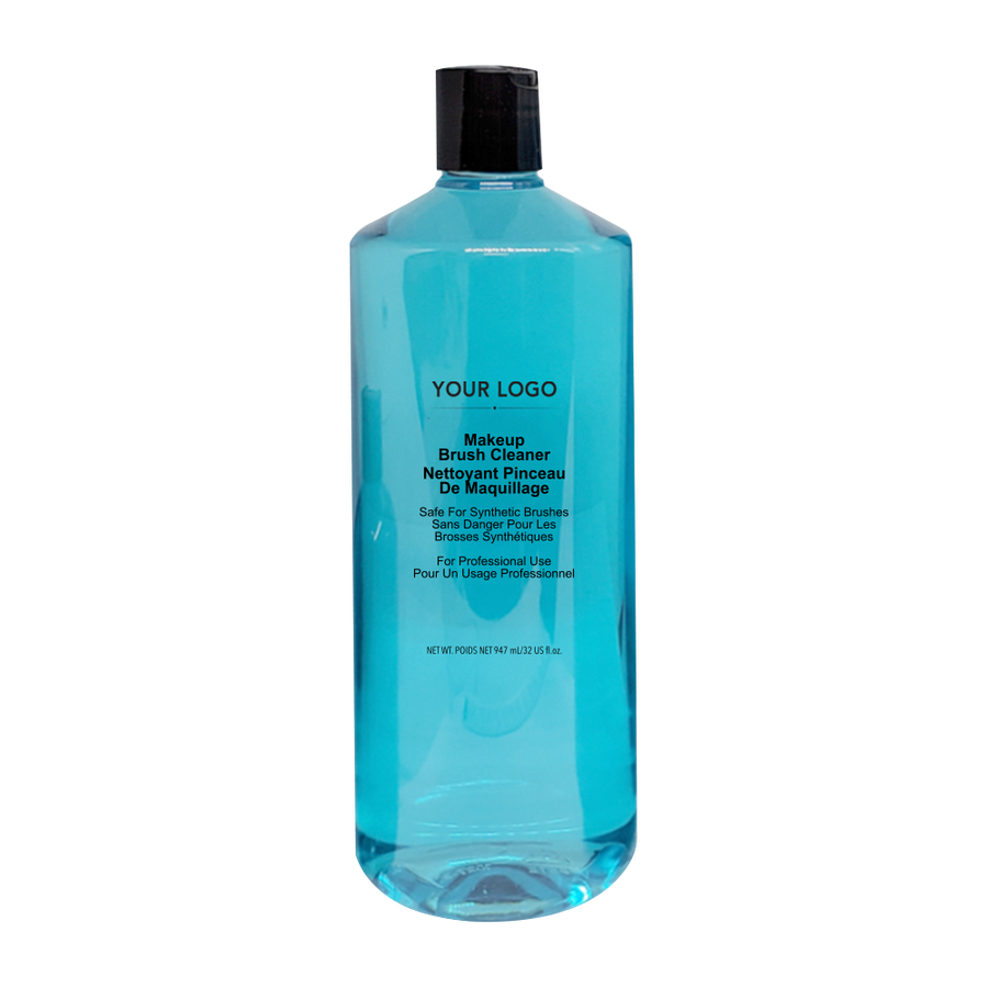 Makeup Brush Cleaner 32 oz (Blue)