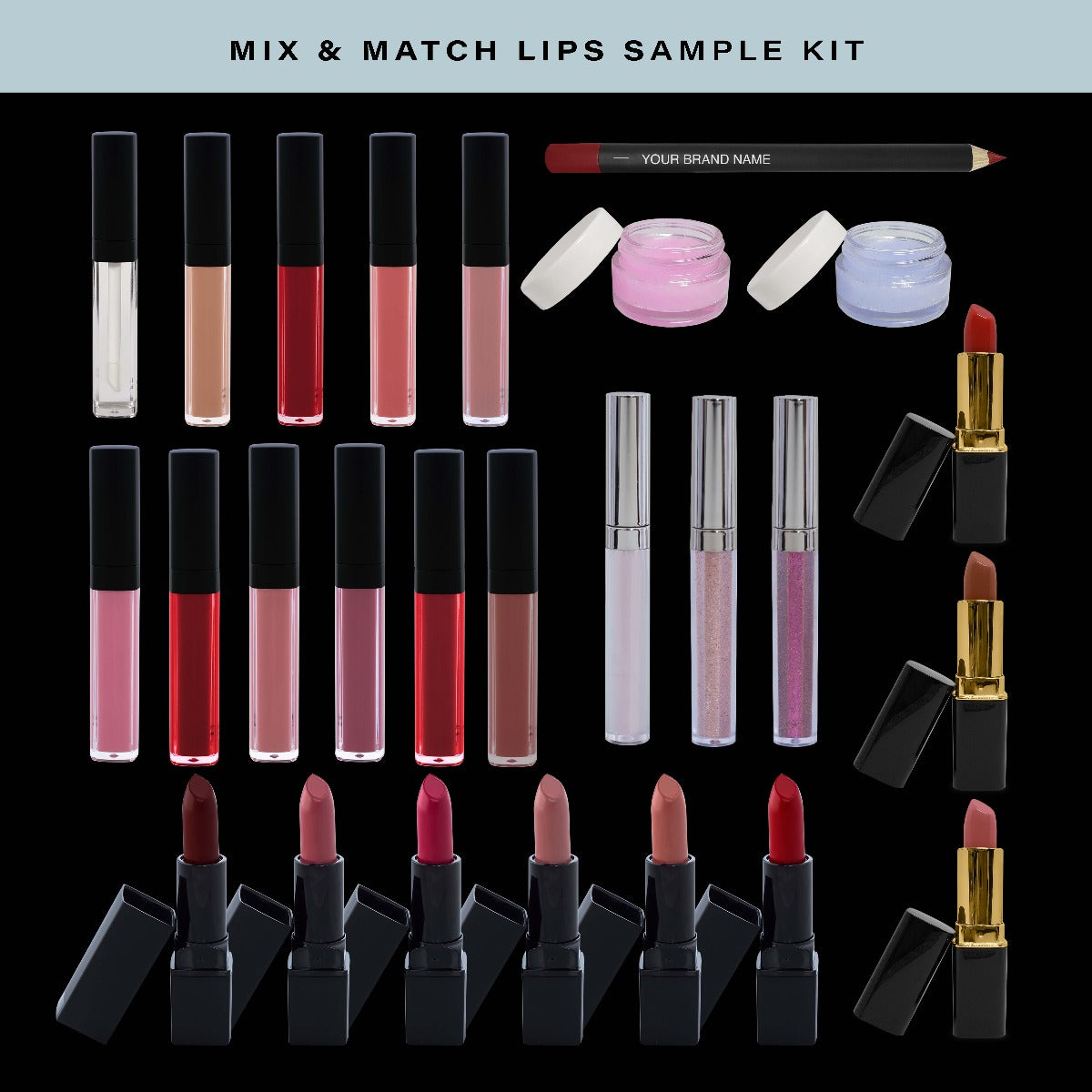 Sample Kit - Mix and Match Lips 26 pcs